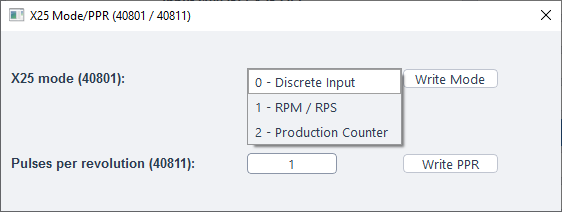 ModViz configuration and visualization tool - 48DI module control panel