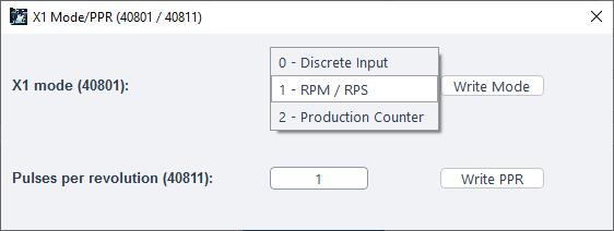 ModViz configuration and visualization tool - 4DI-4DO module control panel