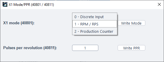 ModViz configuration and visualization tool - 8DI module control panel