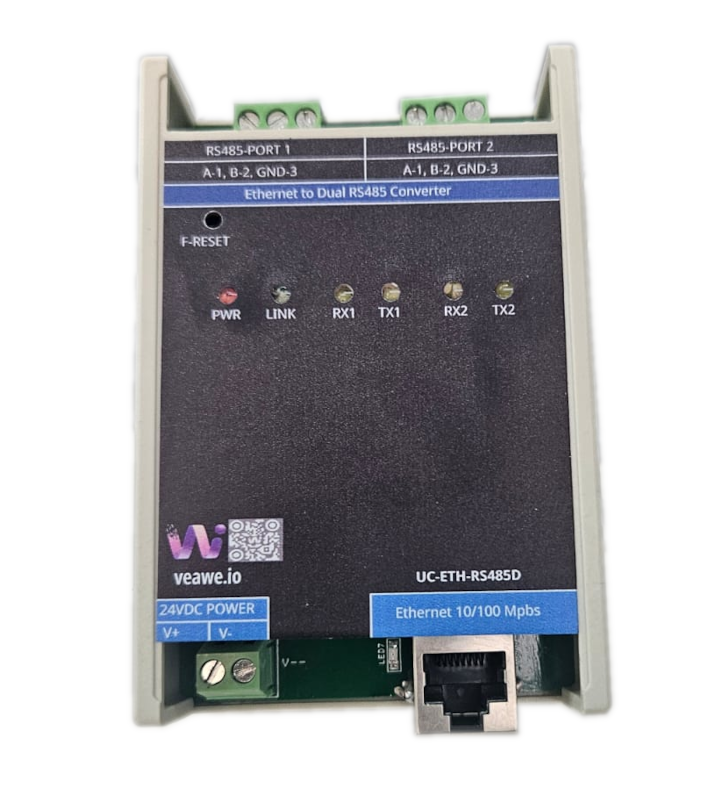 Ethernet to Dual RS485 Converter UC-ETH-RS485-D Ethernet to Dual RS485 Converter UC-ETH-RS485-D