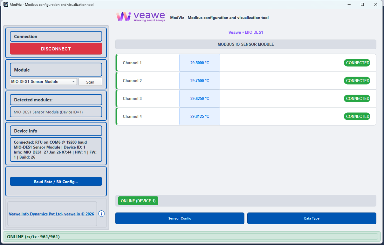 Free Modbus IO visualization software