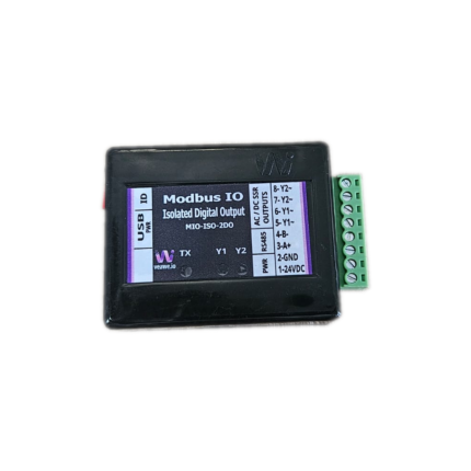 2 channel Digital output modbus rs485