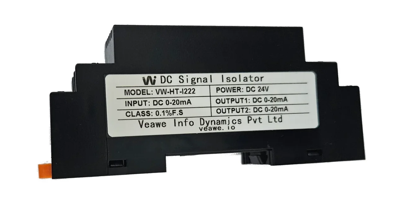Veawe AC-20mA-2 Isolated 20mA splitter front view