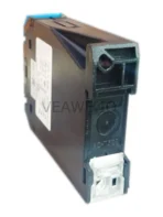 Veawe AC-300V-10V Isolated Analog Signal Converter 300V to 10V 35mm DIN rail mounting profile and side enclosure