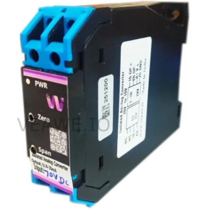 Veawe AC-70V-10V Isolated Analog Signal Converter 70V to 10V front view