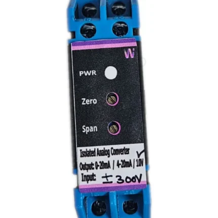 Veawe AC-B300V-10V Isolated Analog Signal Converter ±300V to 10V front straight view