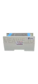 Veawe AC-LD-20mA Load Cell Amplifier Module 0-20mA / 4-20mA DIN Rail Signal Transmitter perspective isometric view