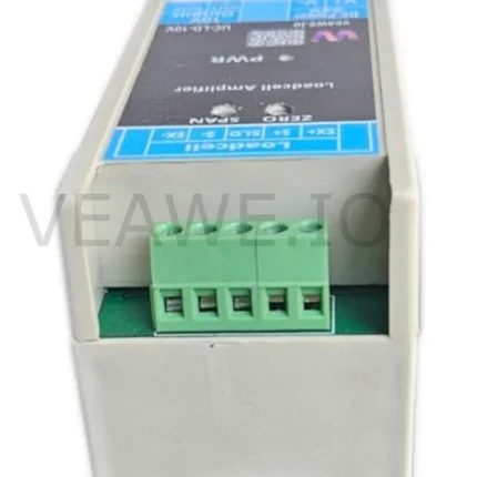 Veawe AC-LD-B10 Loadcell Amplifier - ±10V perspective isometric view