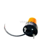 Veawe TWR-ORG-12V Industrial LED Tower Light Orange 12V AC/DC industrial enclosure housing