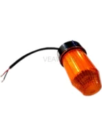 Veawe TWR-ORG-12V Industrial LED Tower Light Orange 12V AC/DC perspective isometric view