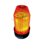 Veawe TWR-ORG-24V Industrial LED Tower Light Orange 24V AC/DC front view
