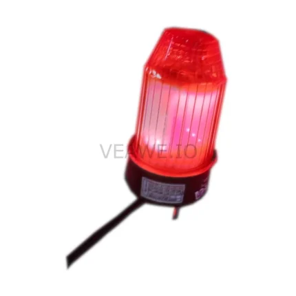 Veawe TWR-RED-24V Industrial LED Tower Light RED 24V AC/DC perspective isometric view
