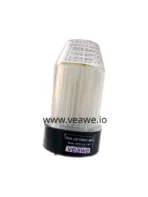 Veawe TWR-RG-24V Industrial LED Dual Tower Light RED/GREEN 24V AC/DC side profile view and base mounting bracket