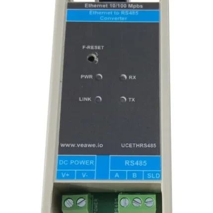 Veawe UC-ETH-RS485 Ethernet to RS485 Converter front view