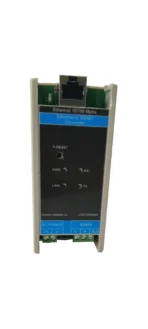 Veawe UC-ETH-RS485 Ethernet to RS485 Converter 35mm DIN rail mounting profile and side enclosure