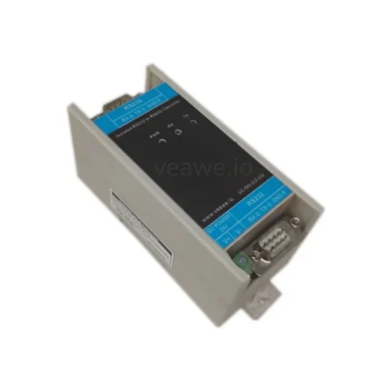 Veawe UC-ISO-232-232 Isolated RS232 To RS232 Repeater 35mm DIN rail mounting profile and side enclosure