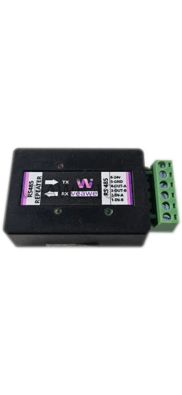 UC-RS485-RS485 RS485 to RS485 Repeater - Front View Veawe UC-RS485-RS485 RS485 to RS485 Repeater front view