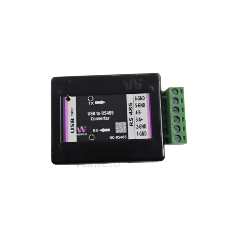 Veawe UC-RS485 USB to RS485 Converter communication interface ports and connectors