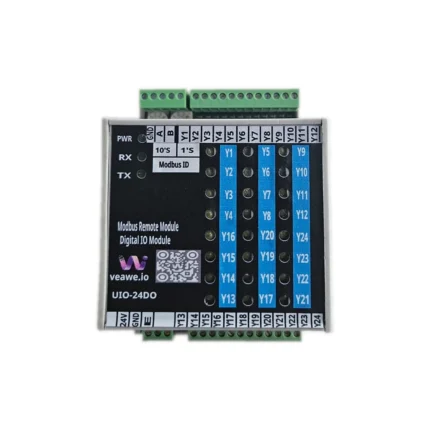 Veawe UIO-24DO UIO- 24DO Modbus Module front view