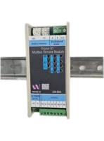 Veawe UIO-8DO 8 Output Modbus Module perspective isometric view