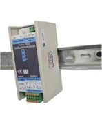Veawe UIO-8IN-VI 8 Channel 20mA & 10V Modbus Input Module 35mm DIN rail mounting profile and side enclosure