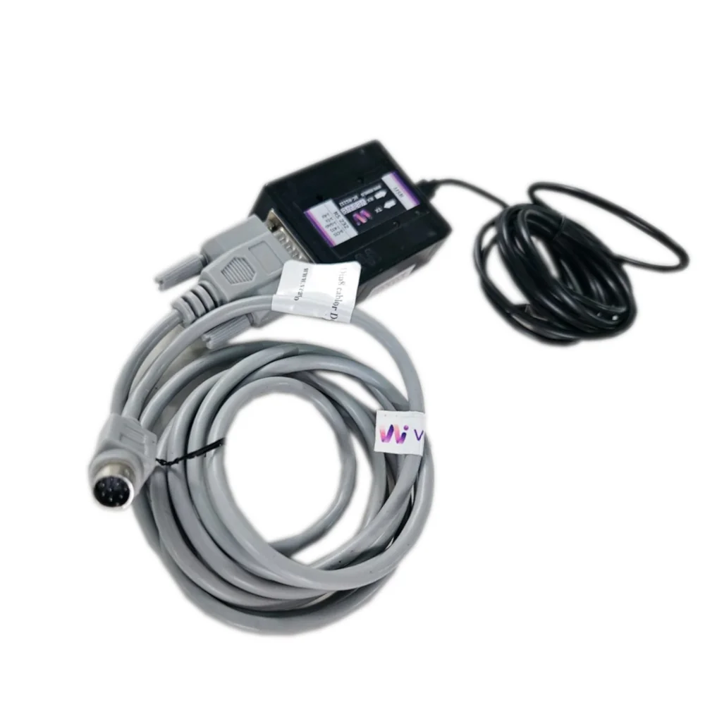 USB-DVP-8PIN Delta Plc Programming Cable DIN 8 - Front View Veawe USB-DVP-8PIN Delta Plc Programming Cable DIN 8 front view